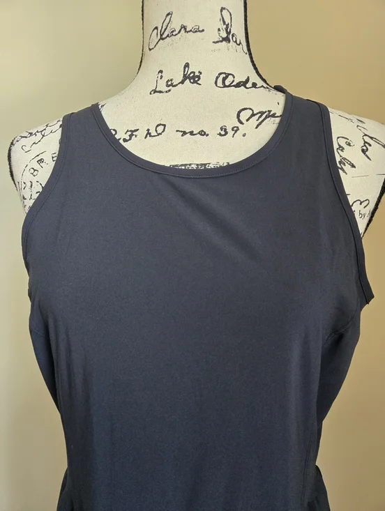 Toad & Co Maxi Dress Womens M Black Lightweight Sleeveless - Picture 2 of 10